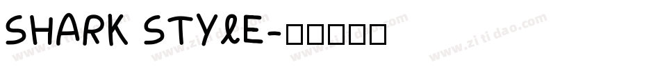 SHARK STYLE字体转换